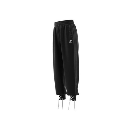 Women Always Original Laced Cuff Tracksuit Bottoms, Black, A901_ONE, large image number 12