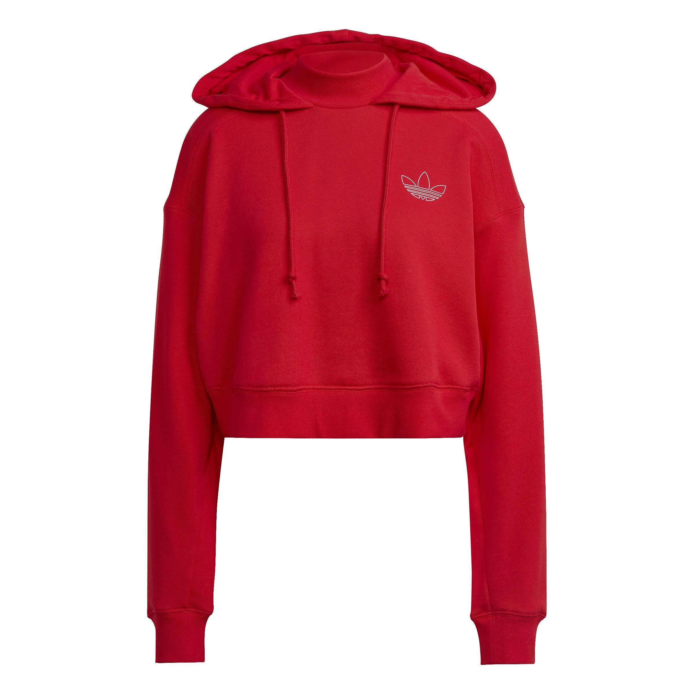 Hoodie, Red, A901_ONE, large image number 0