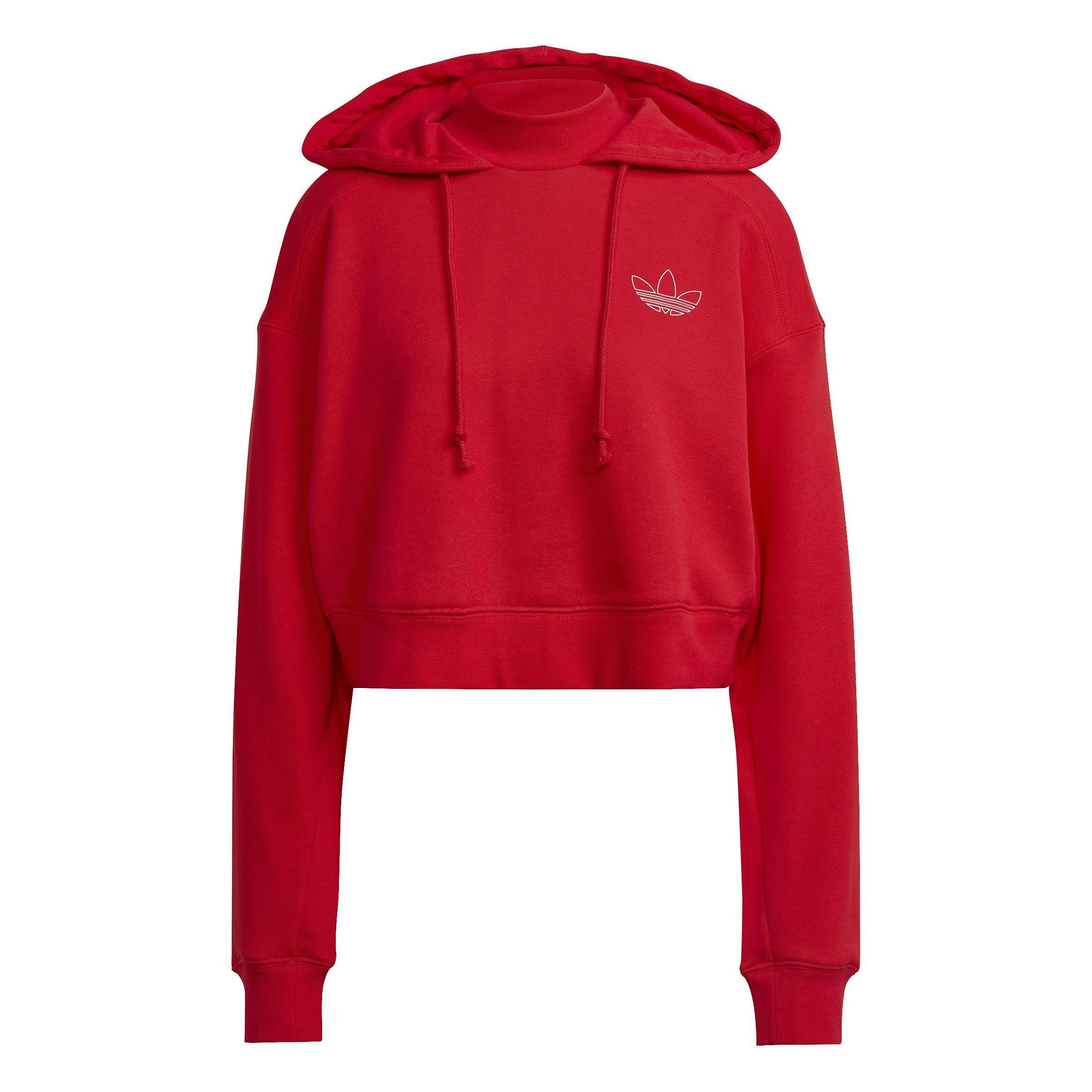 Hoodie, Red, , large image number 2