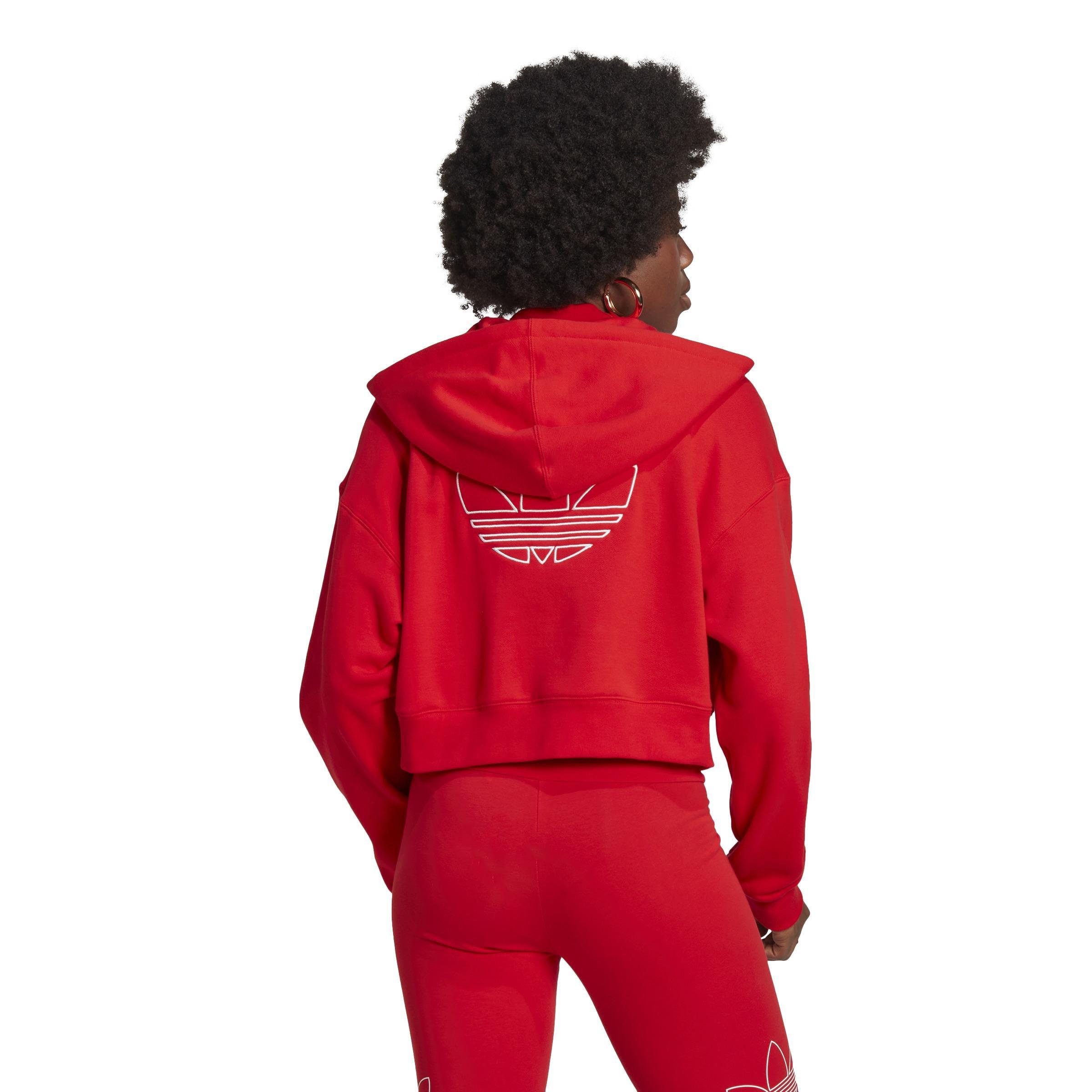 Hoodie, Red, , large image number 3