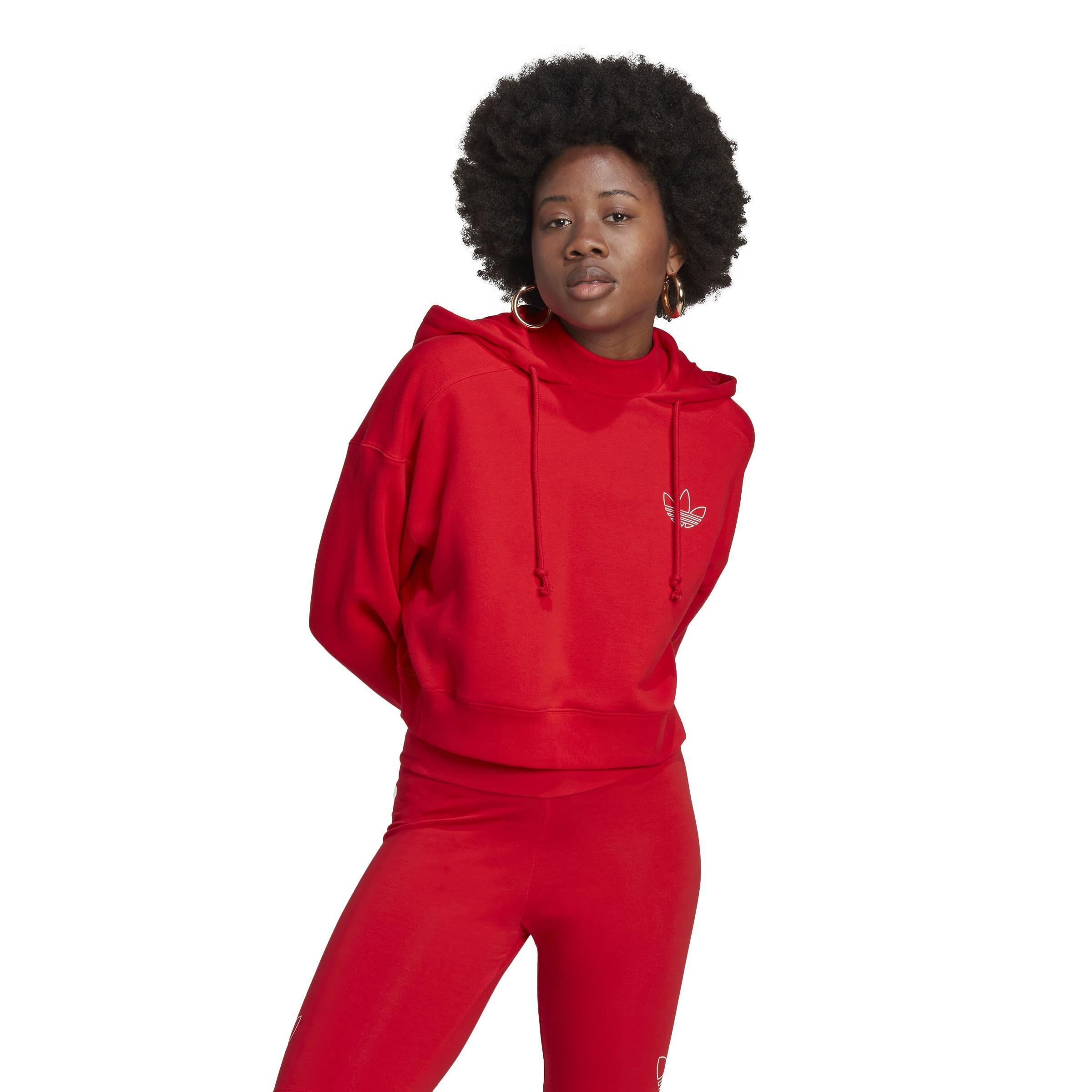 Hoodie, Red, A901_ONE, large image number 8