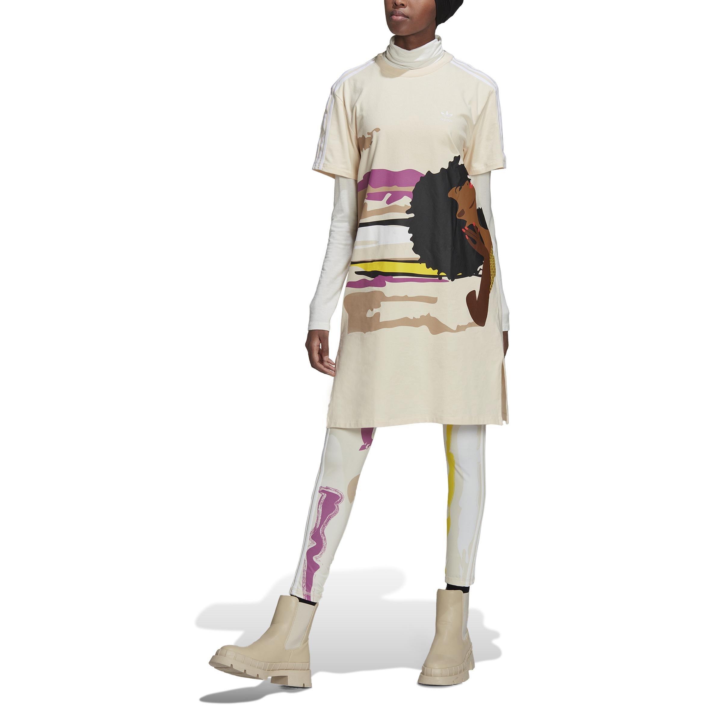 Thebe Magugu T-Shirt Dress, Beige, , large image number 0