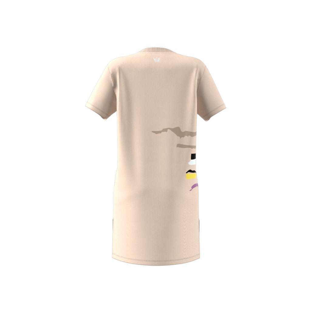 Thebe Magugu T-Shirt Dress, Beige, A901_ONE, large image number 6