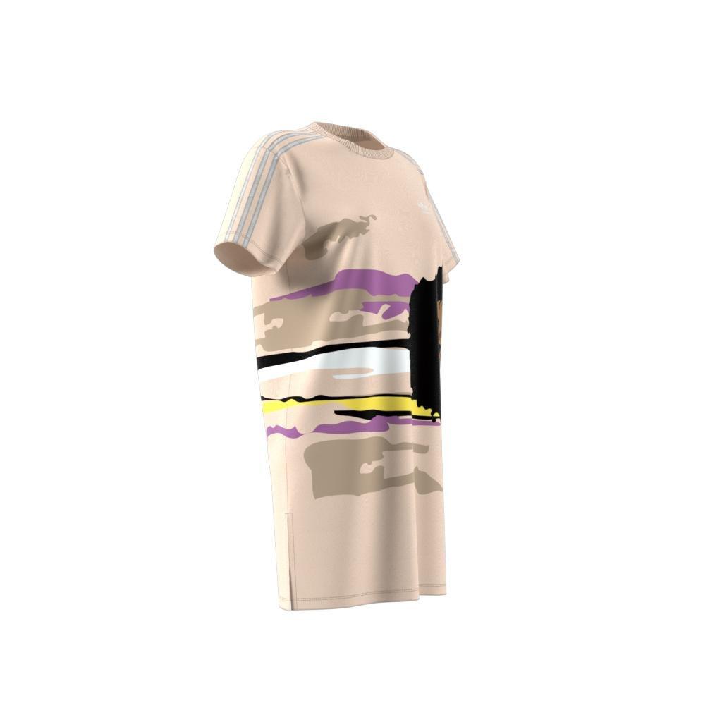 Thebe Magugu T-Shirt Dress, Beige, A901_ONE, large image number 11