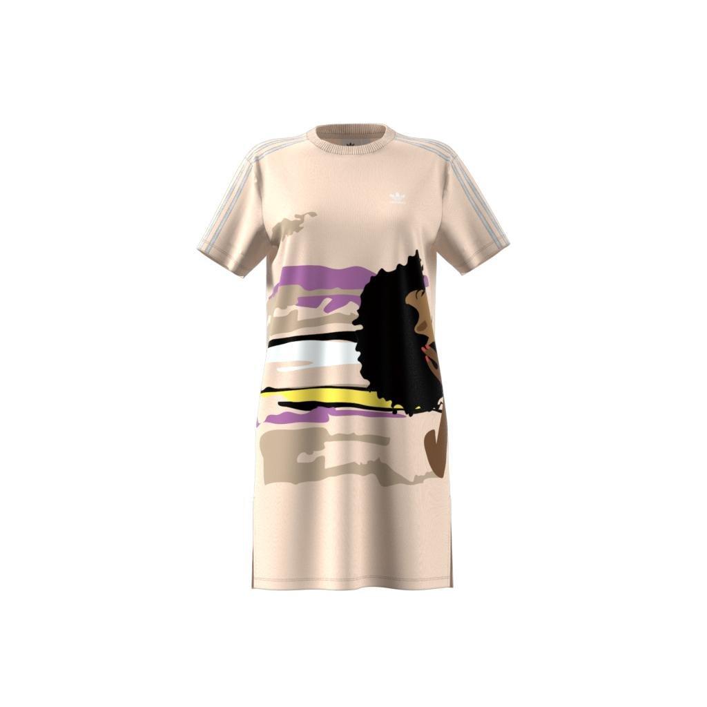 Thebe Magugu T-Shirt Dress, Beige, A901_ONE, large image number 13