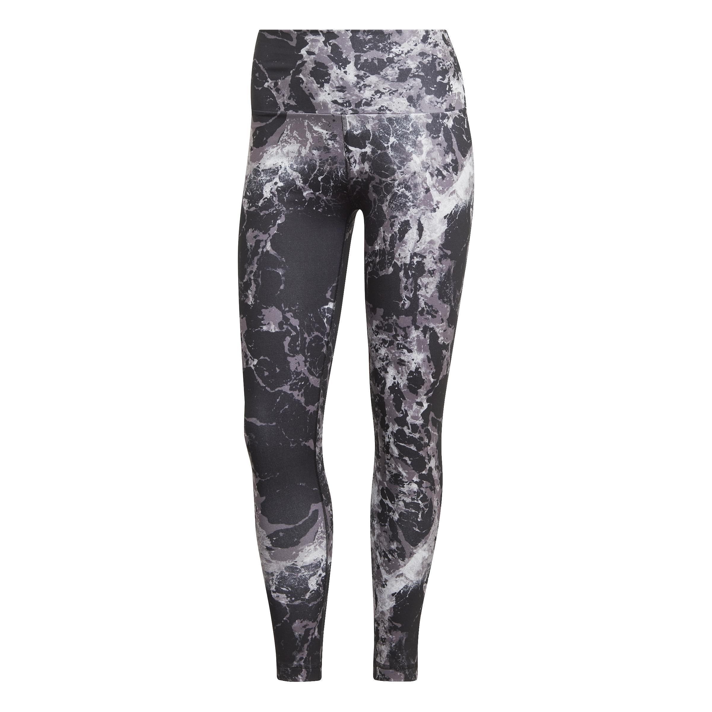 Yoga Studio Gathered 7/8 Leggings, Purple, , large image number 1