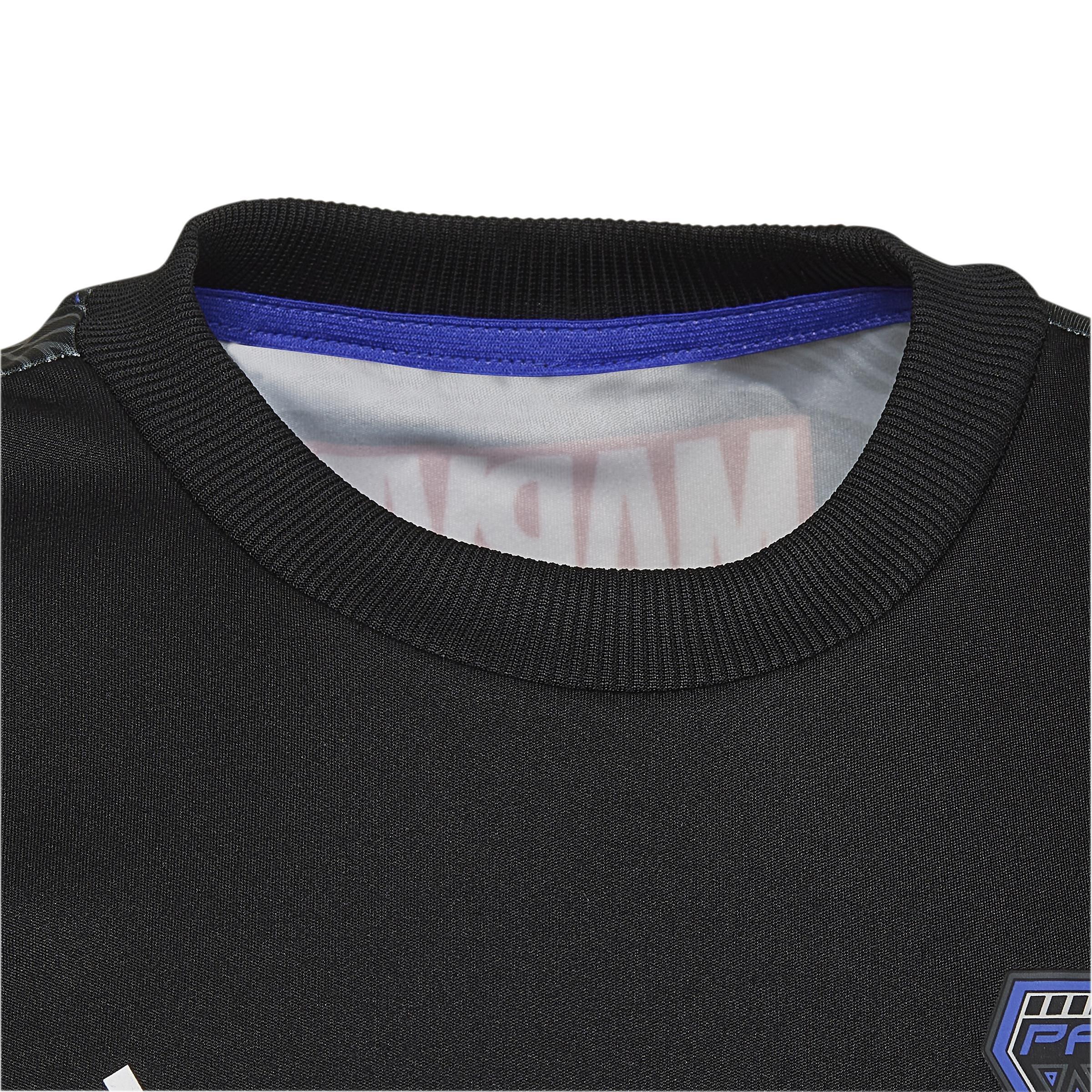 Unisex Kids Marvel Black Panther Summer Set, Black, A901_ONE, large image number 3