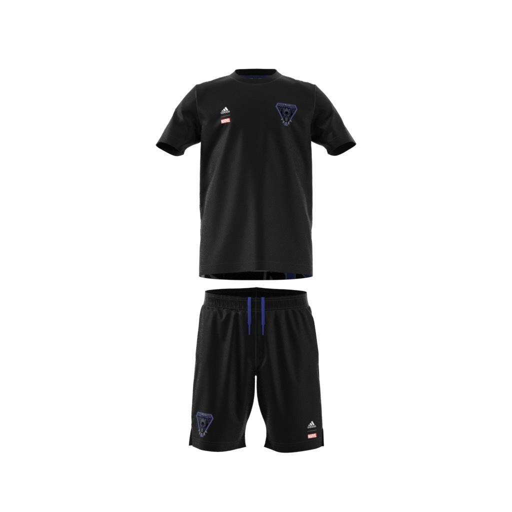 Unisex Kids Marvel Black Panther Summer Set, Black, , large image number 6