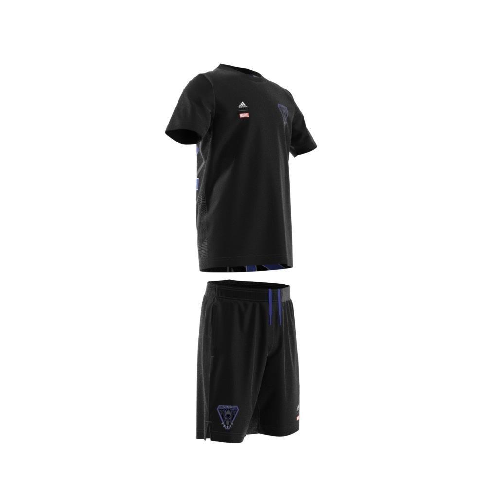 Unisex Kids Marvel Black Panther Summer Set, Black, , large image number 7