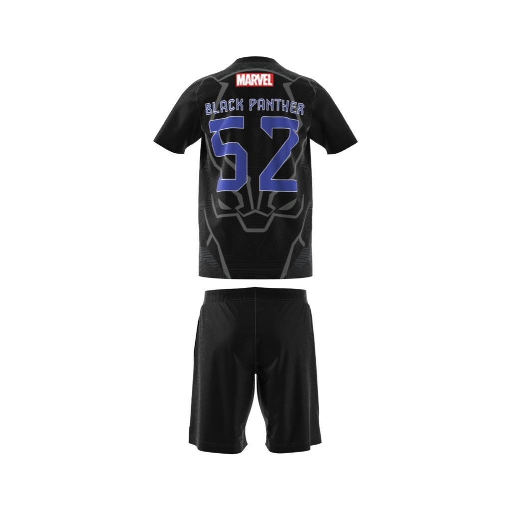 Unisex Marvel Black Panther Summer Set, Black, A901_ONE, large image number 9