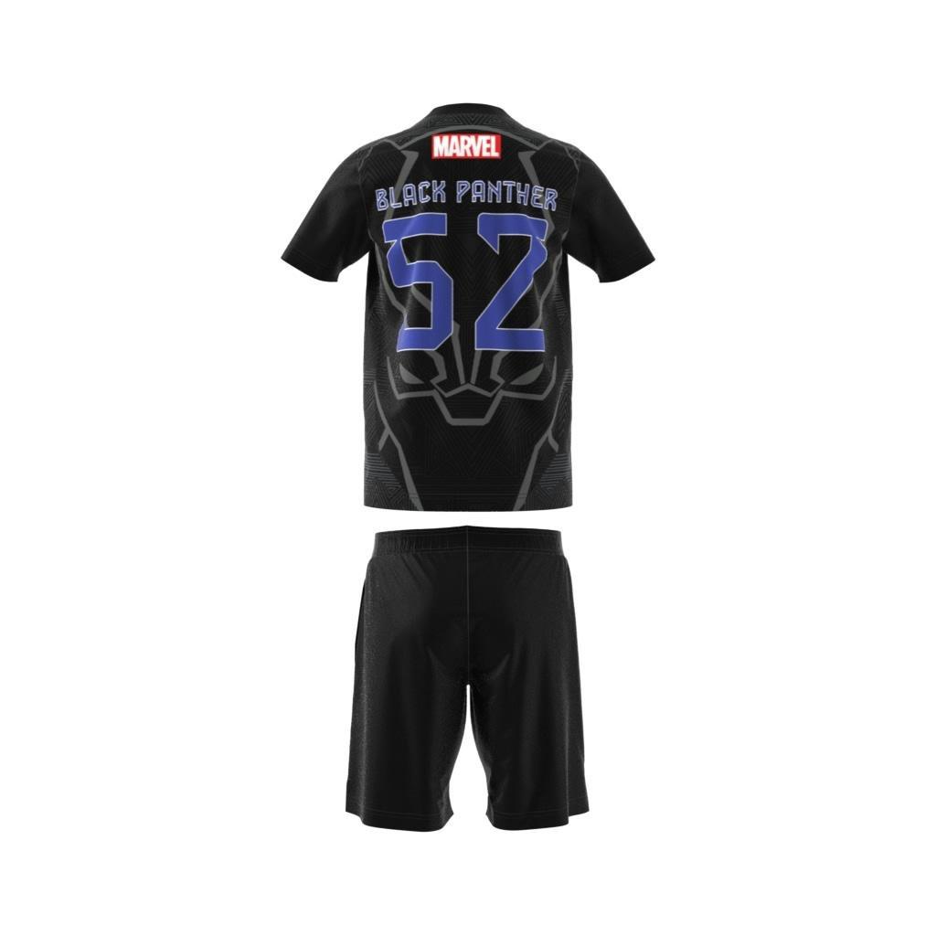 Unisex Kids Marvel Black Panther Summer Set, Black, A901_ONE, large image number 9