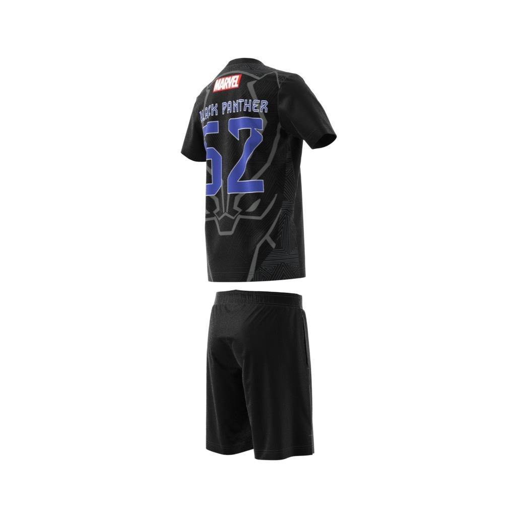 Unisex Kids Marvel Black Panther Summer Set, Black, , large image number 10