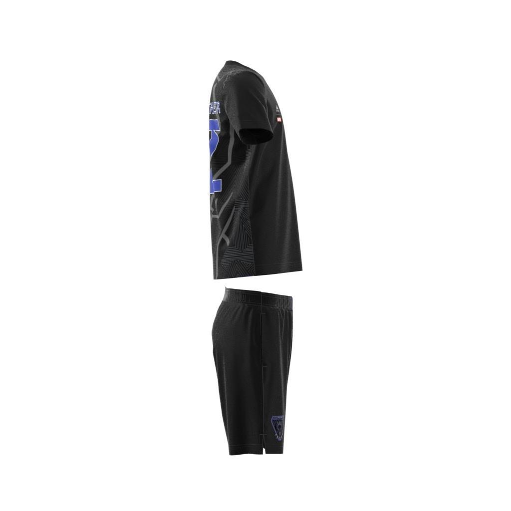 Unisex Kids Marvel Black Panther Summer Set, Black, , large image number 12