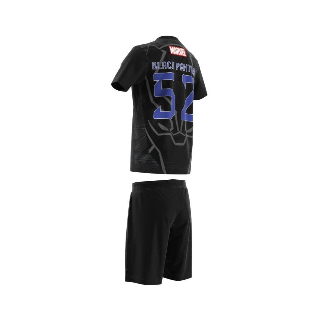 Unisex Kids Marvel Black Panther Summer Set, Black, A901_ONE, large image number 13