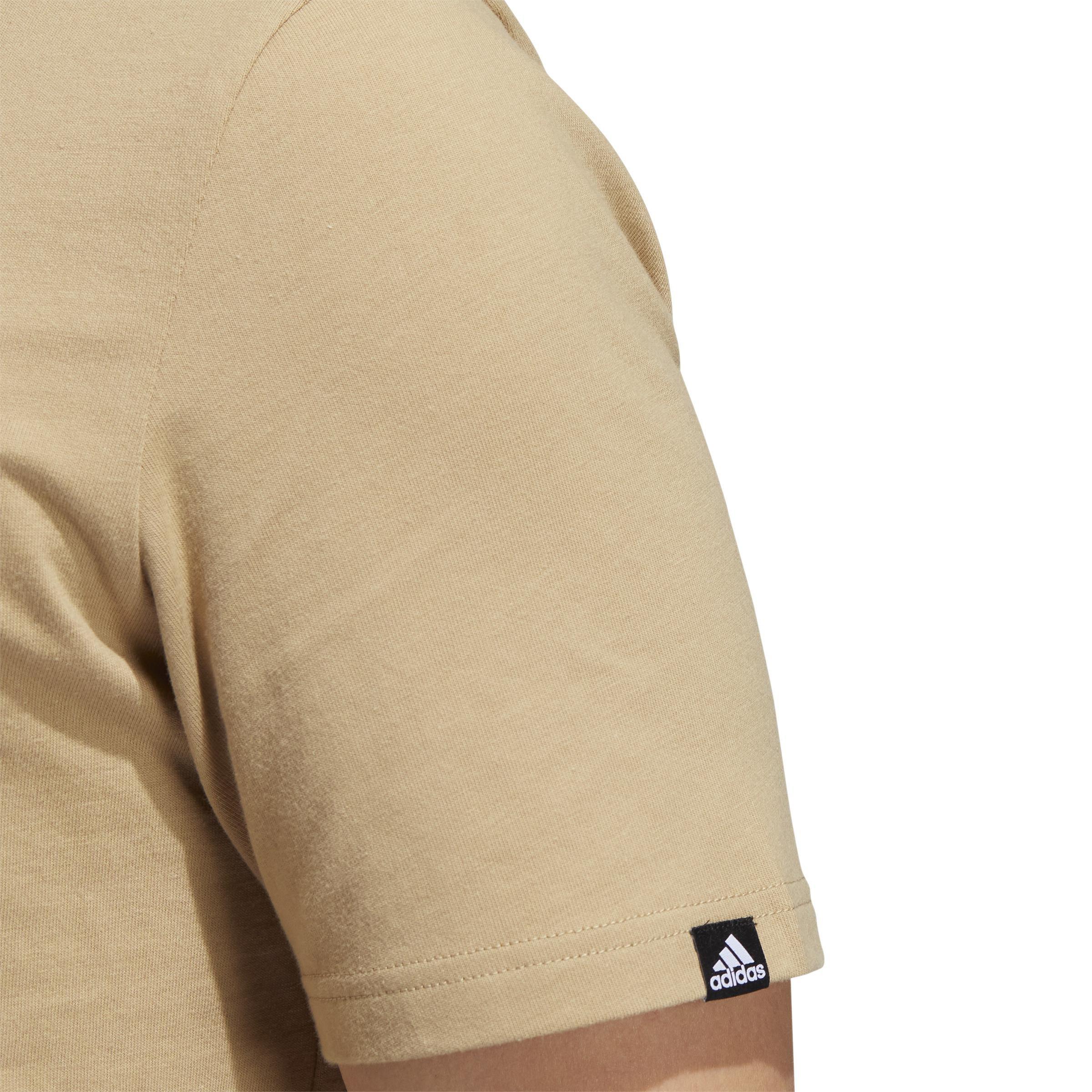 Embroidery Badge Of Sport Graphic T-Shirt, Beige, A901_ONE, large image number 4