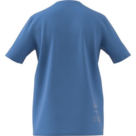 Men Saturday Made To Be Remade Graphic T-Shirt, Blue, A901_ONE, large image number 6