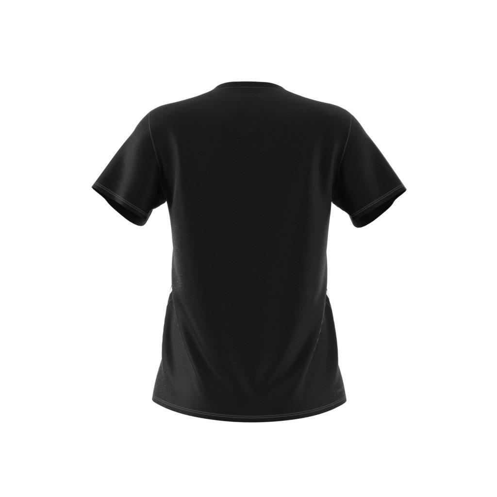 Trainicons 3-Stripes T-Shirt, Black, A901_ONE, large image number 6