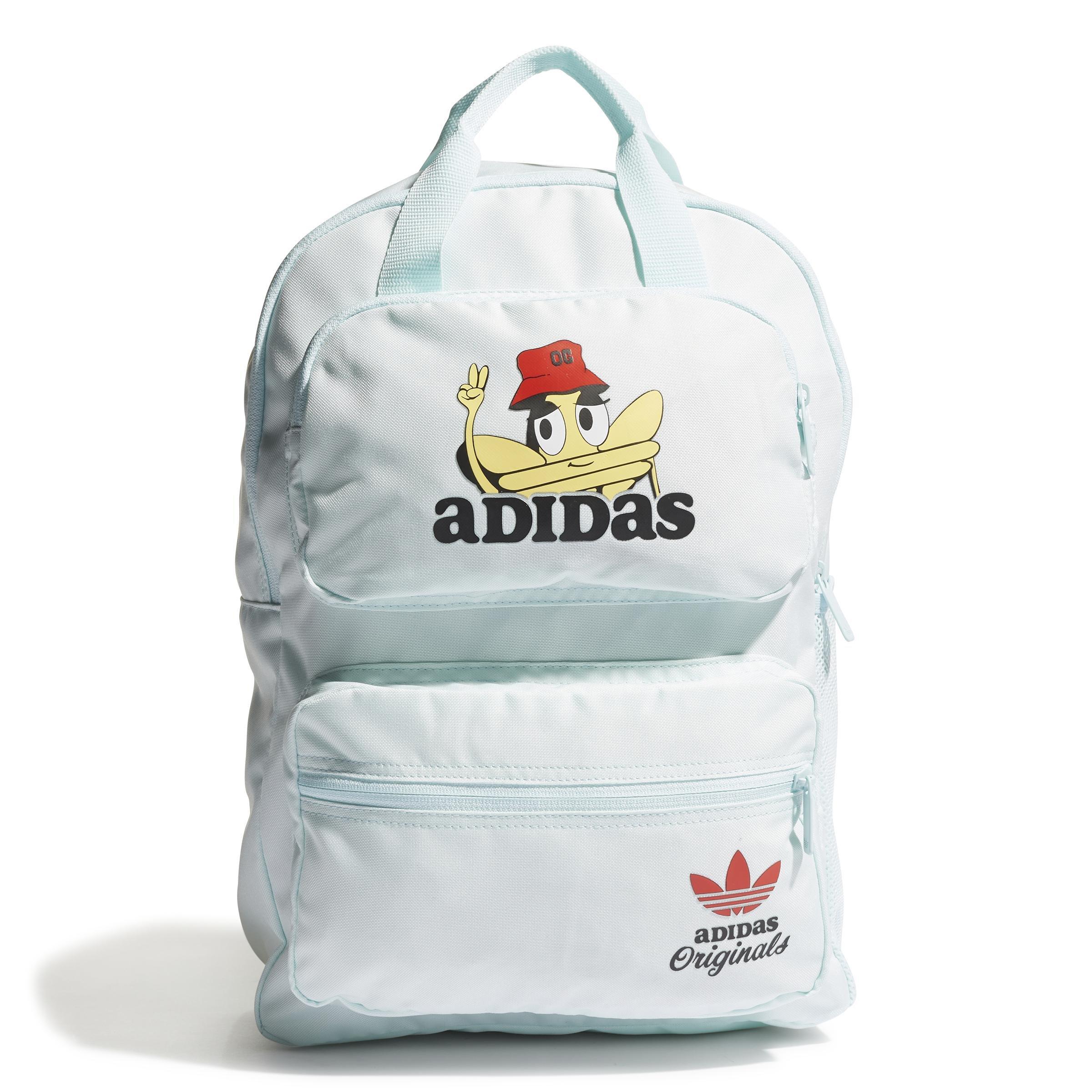 Unisex Kids Fun Trefoil Two-Way Backpack, Blue, , large image number 2