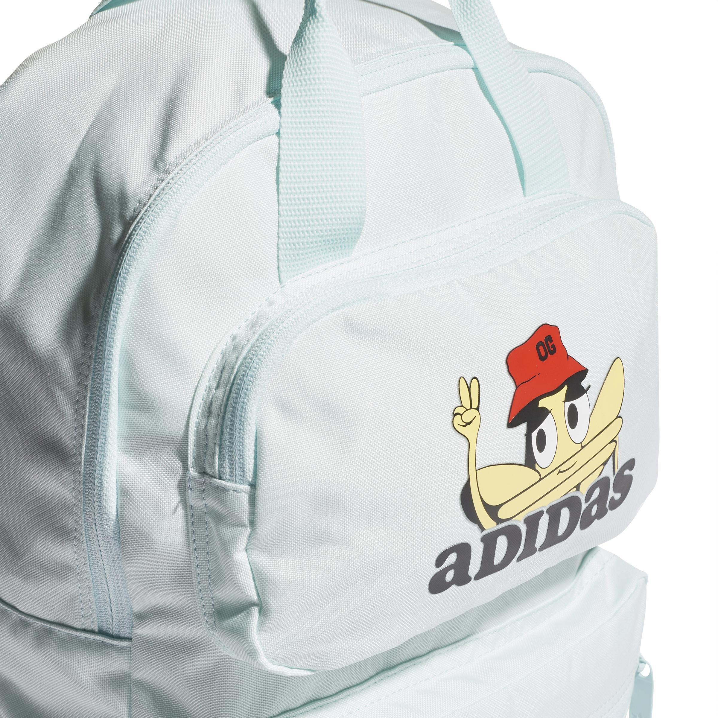 Unisex Kids Fun Trefoil Two-Way Backpack, Blue, , large image number 4