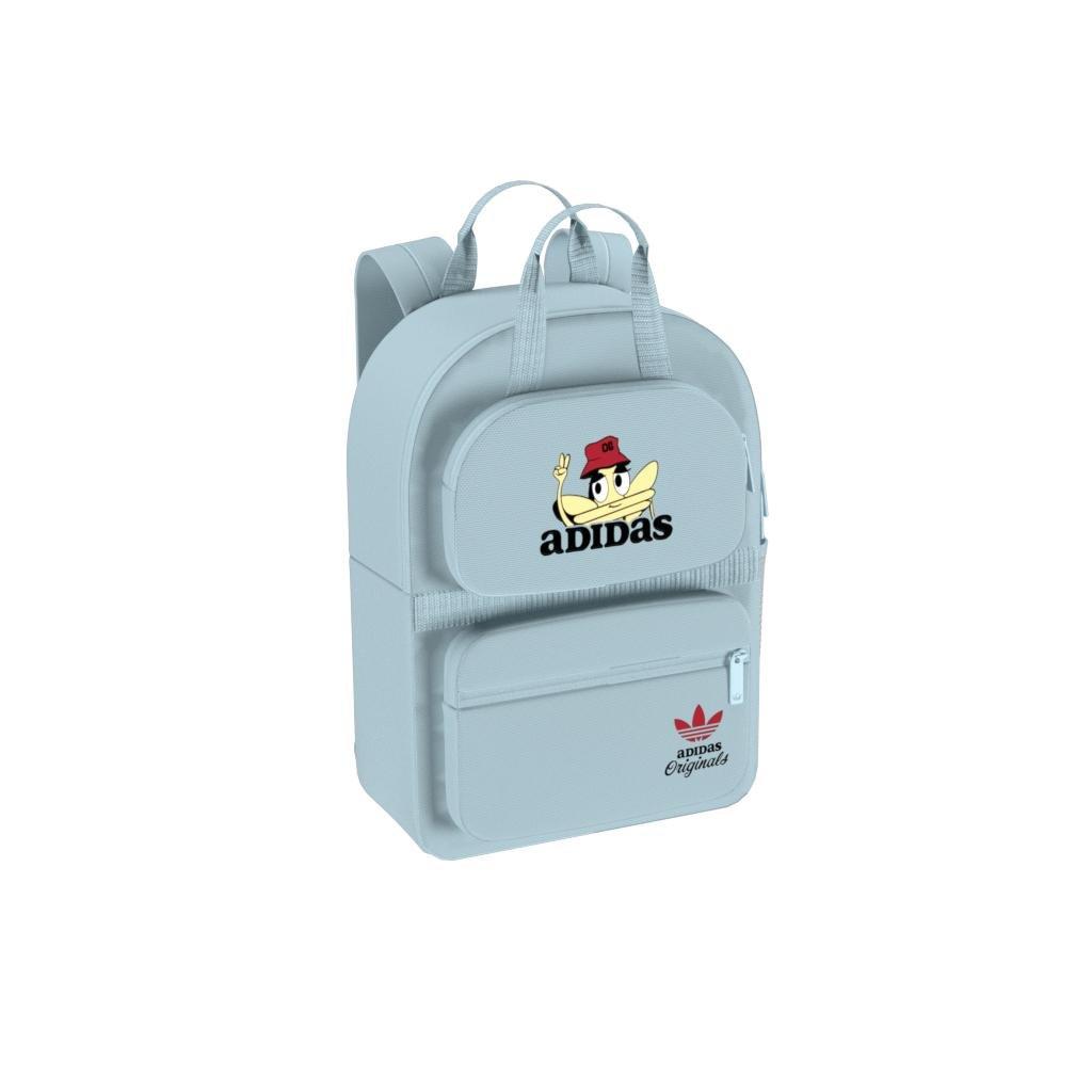 Unisex Kids Fun Trefoil Two-Way Backpack, Blue, , large image number 8