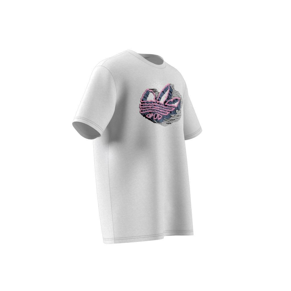 Men Rekive Speed Trefoil Graphic T-Shirt, White, A901_ONE, large image number 6