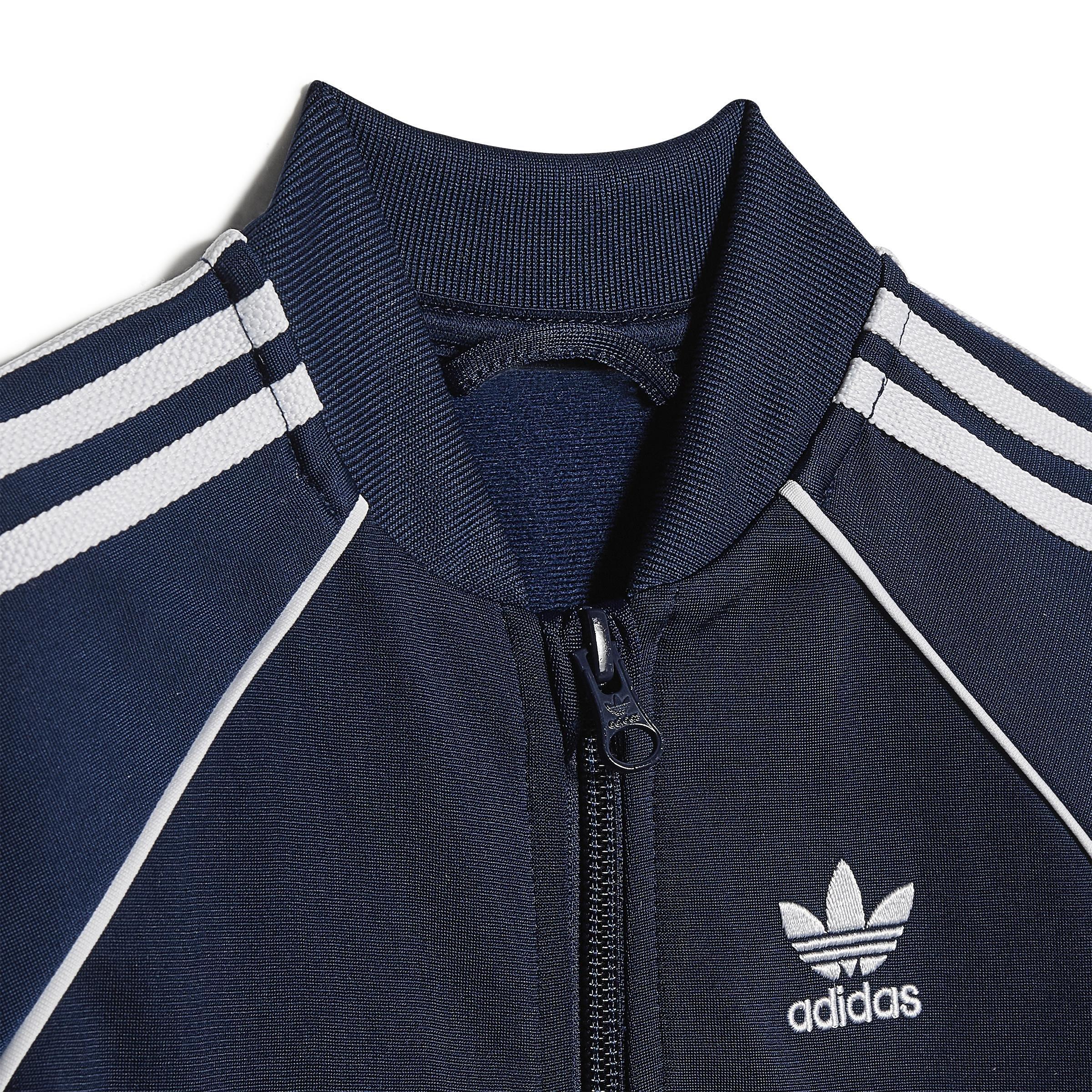 Unisex Kids Adicolor Sst Tracksuit, Blue, , large image number 6