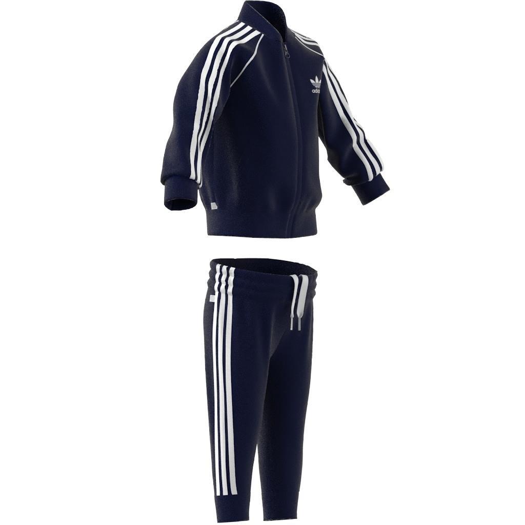 Unisex Kids Adicolor Sst Tracksuit, Blue, , large image number 10