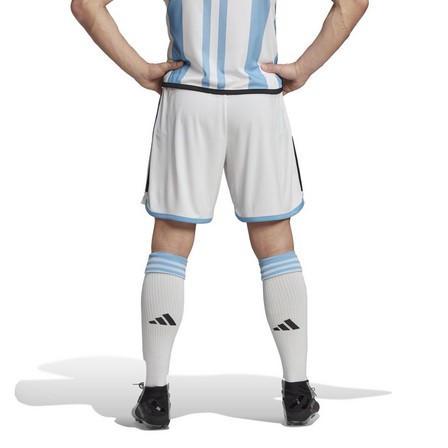 Men Argentina 22 Home Shorts, White, A901_ONE, large image number 2