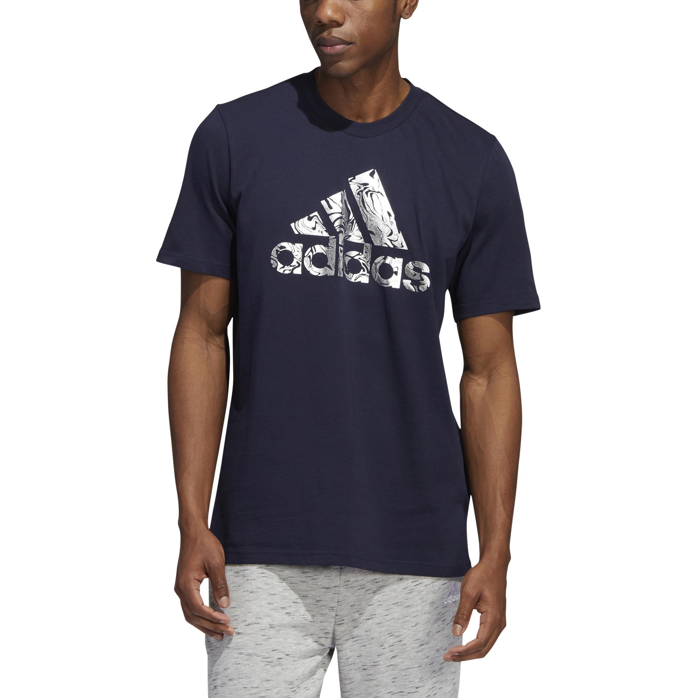 Liquid Foil Badge Of Sport Graphic T-shirt, Blue, , large image number 2