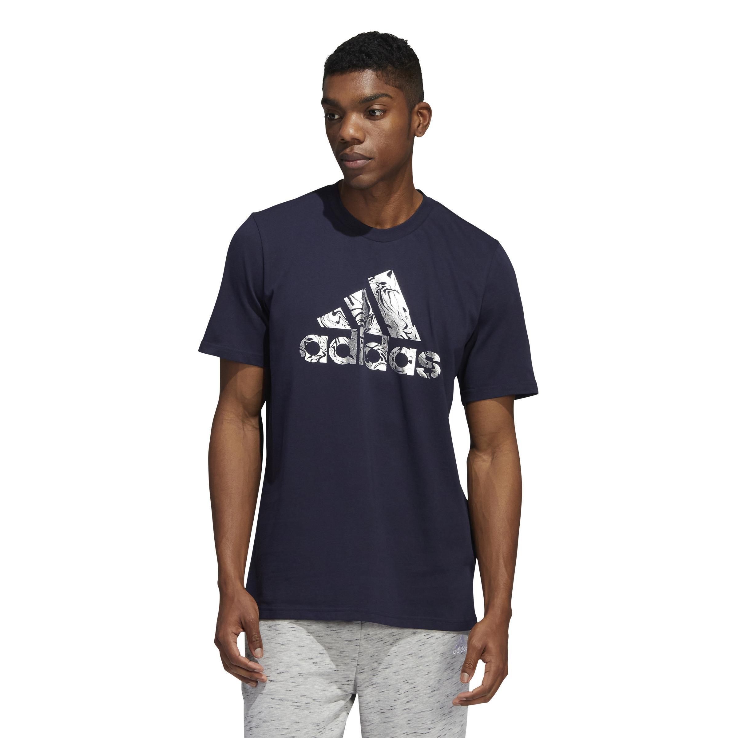 Liquid Foil Badge Of Sport Graphic T-shirt, Blue, , large image number 10