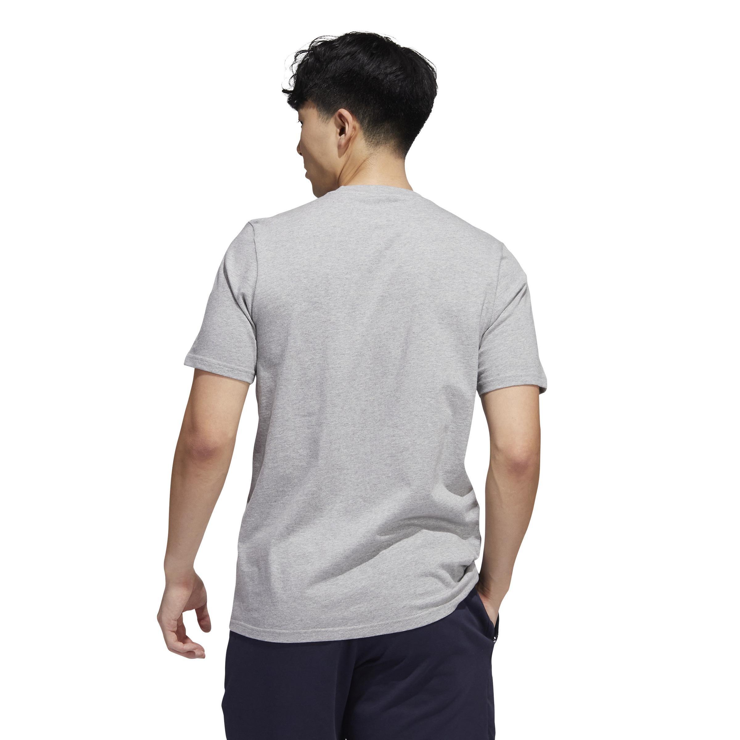 Basics Emblem Graphic T-Shirt, Grey, A901_ONE, large image number 3