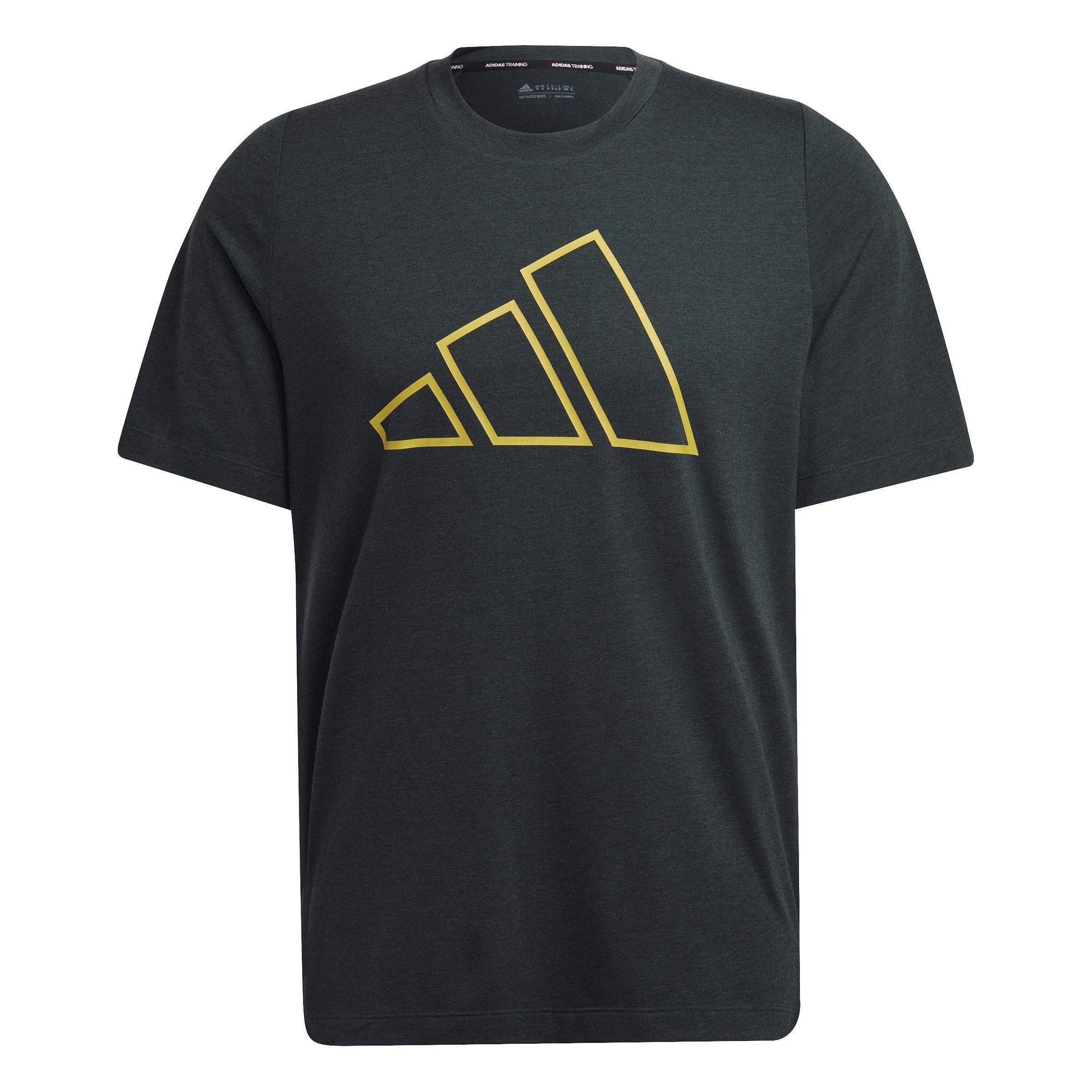 Train Icons 3-Bar Training T-Shirt, Green, A901_ONE, large image number 2