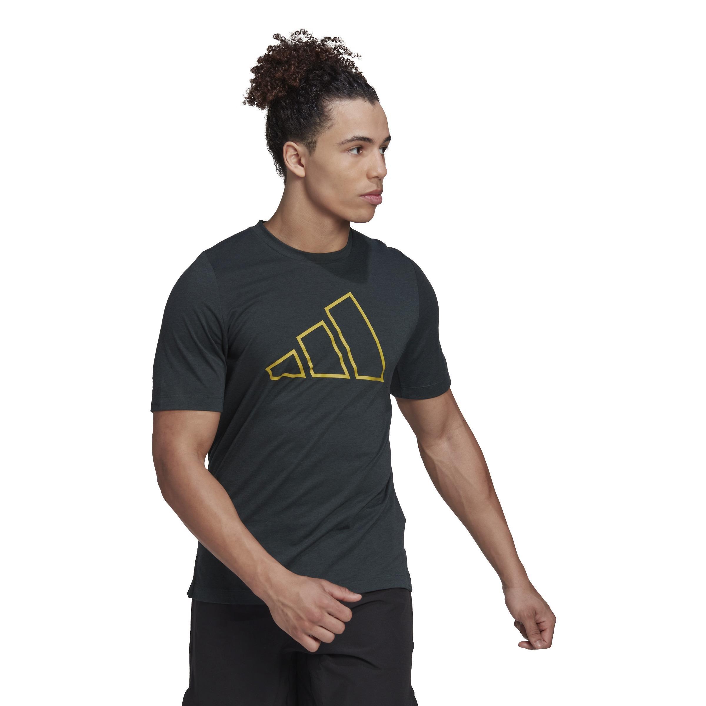 Train Icons 3-Bar Training T-Shirt, Green, A901_ONE, large image number 8