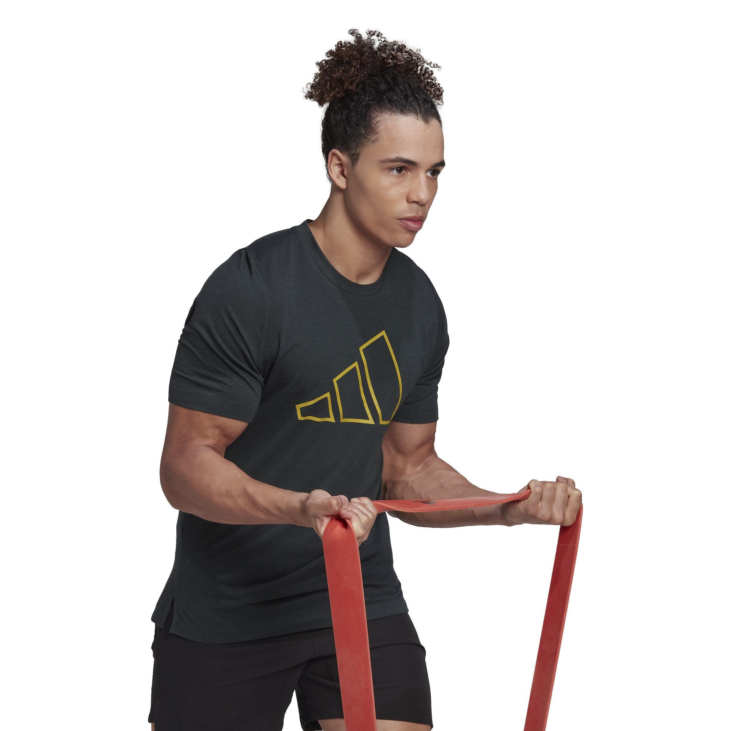 Train Icons 3-Bar Training T-Shirt, Green, A901_ONE, large image number 11