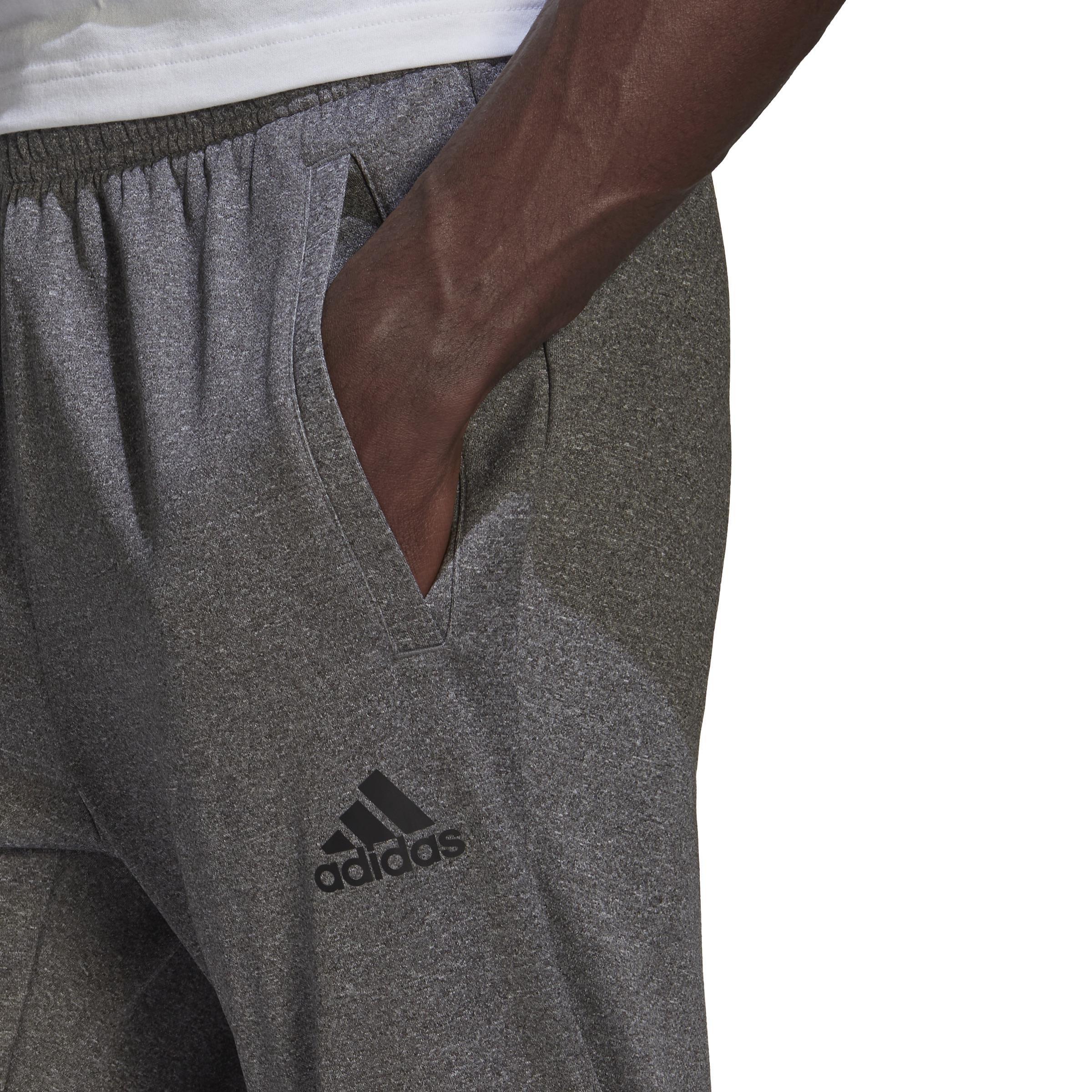 Aeroready Game And Go Small Logo Tapered Joggers, Grey, A901_ONE, large image number 5
