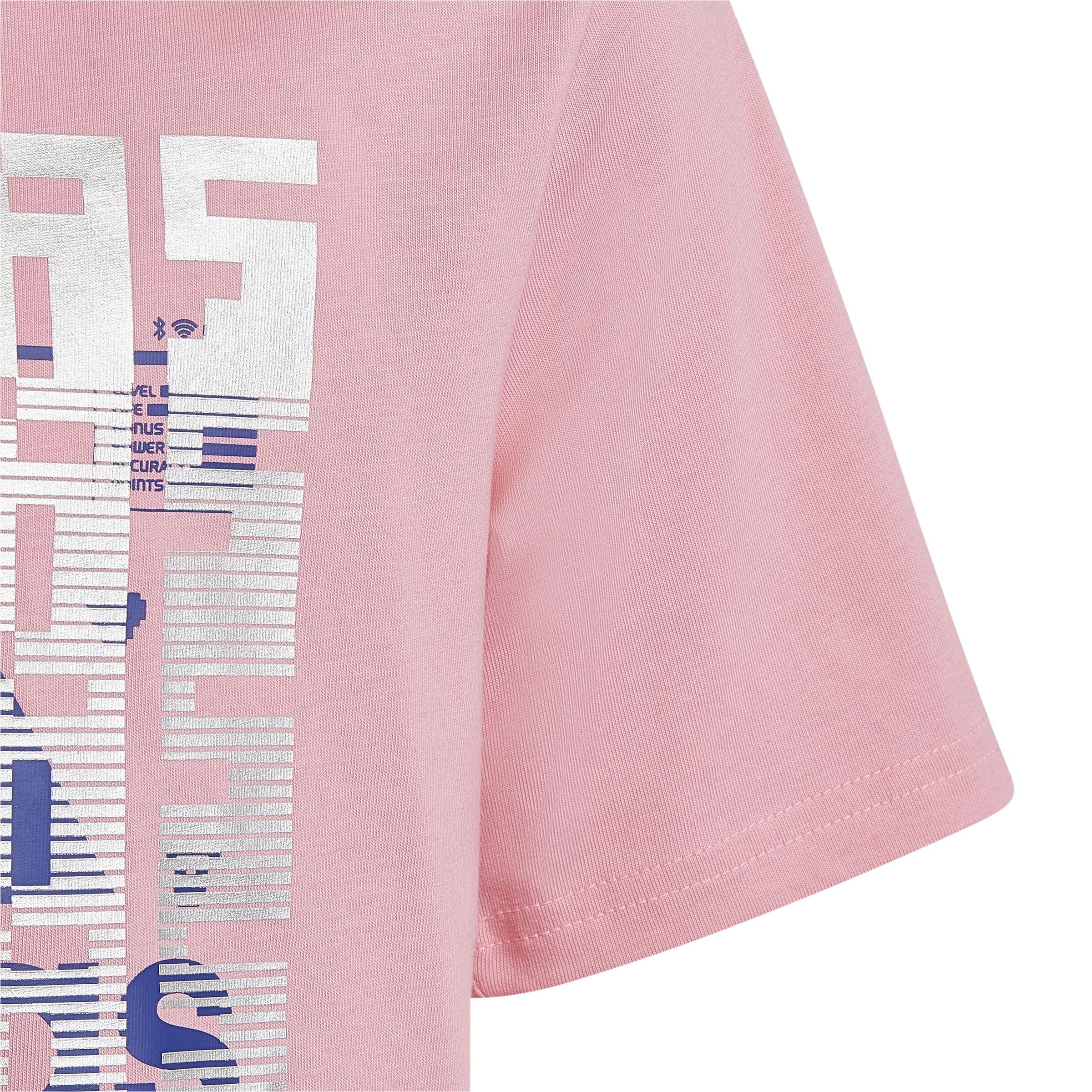 Unisex Kids Gaming Graphic T-Shirt, Pink, A901_ONE, large image number 3
