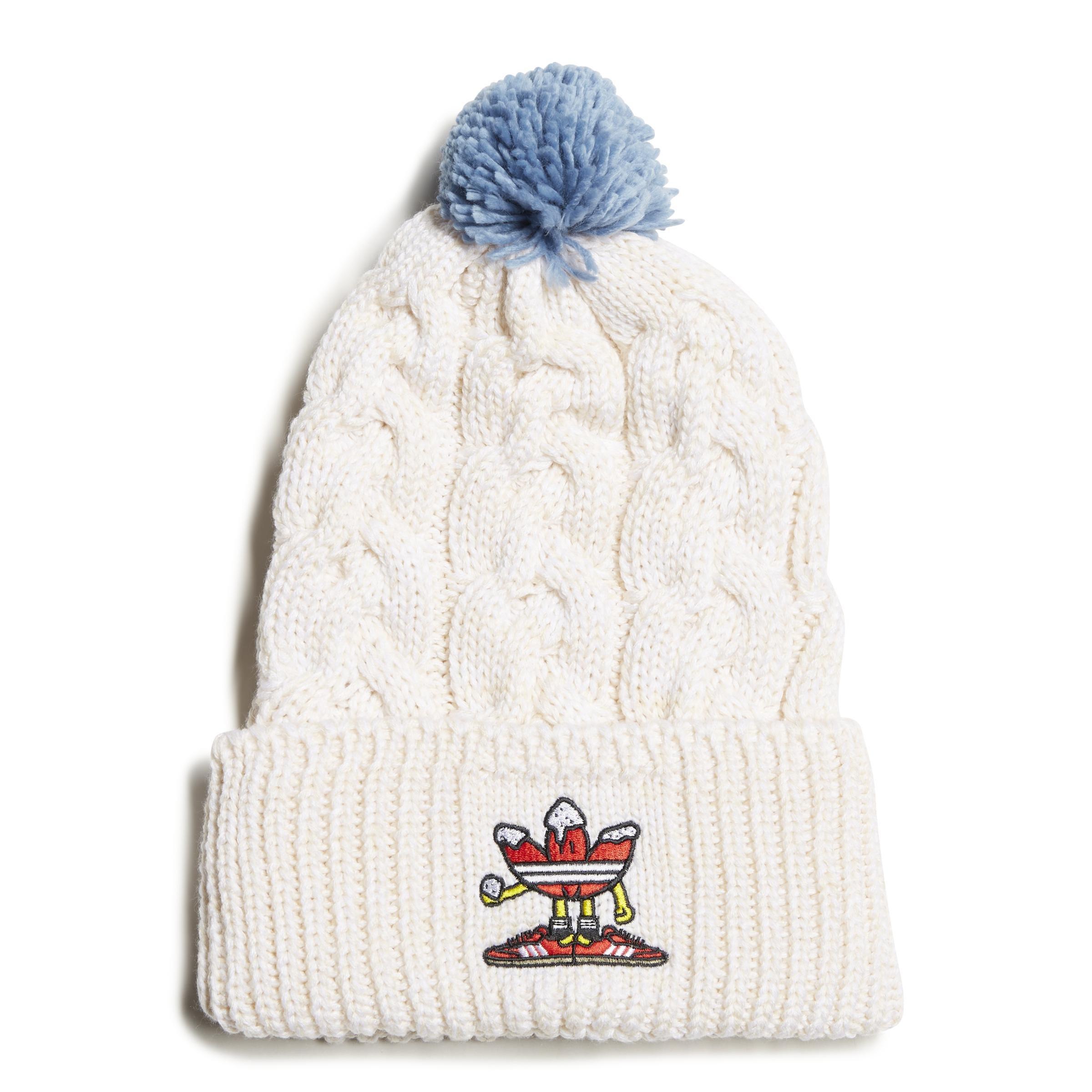 Unisex Beanie, White, A901_ONE, large image number 0