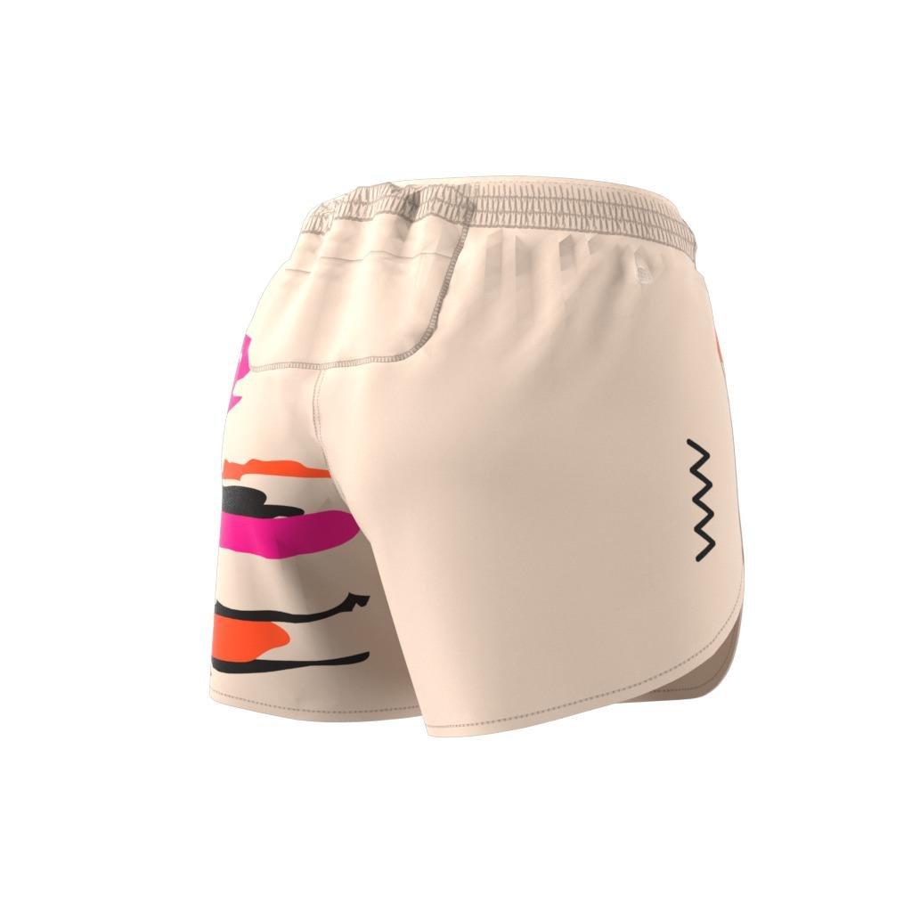 Thebe Magugu Run Fast Running Shorts, Beige, , large image number 5