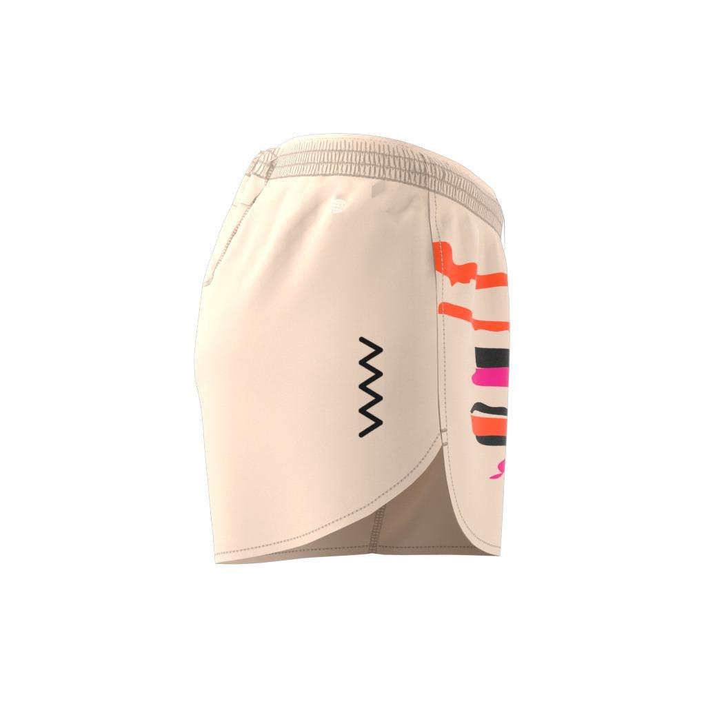 Thebe Magugu Run Fast Running Shorts, Beige, , large image number 8