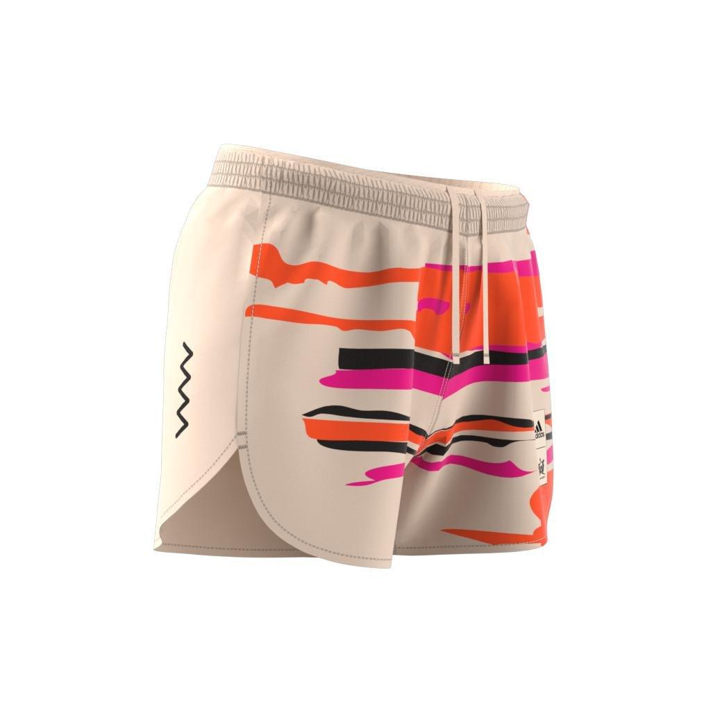 Thebe Magugu Run Fast Running Shorts, Beige, , large image number 9