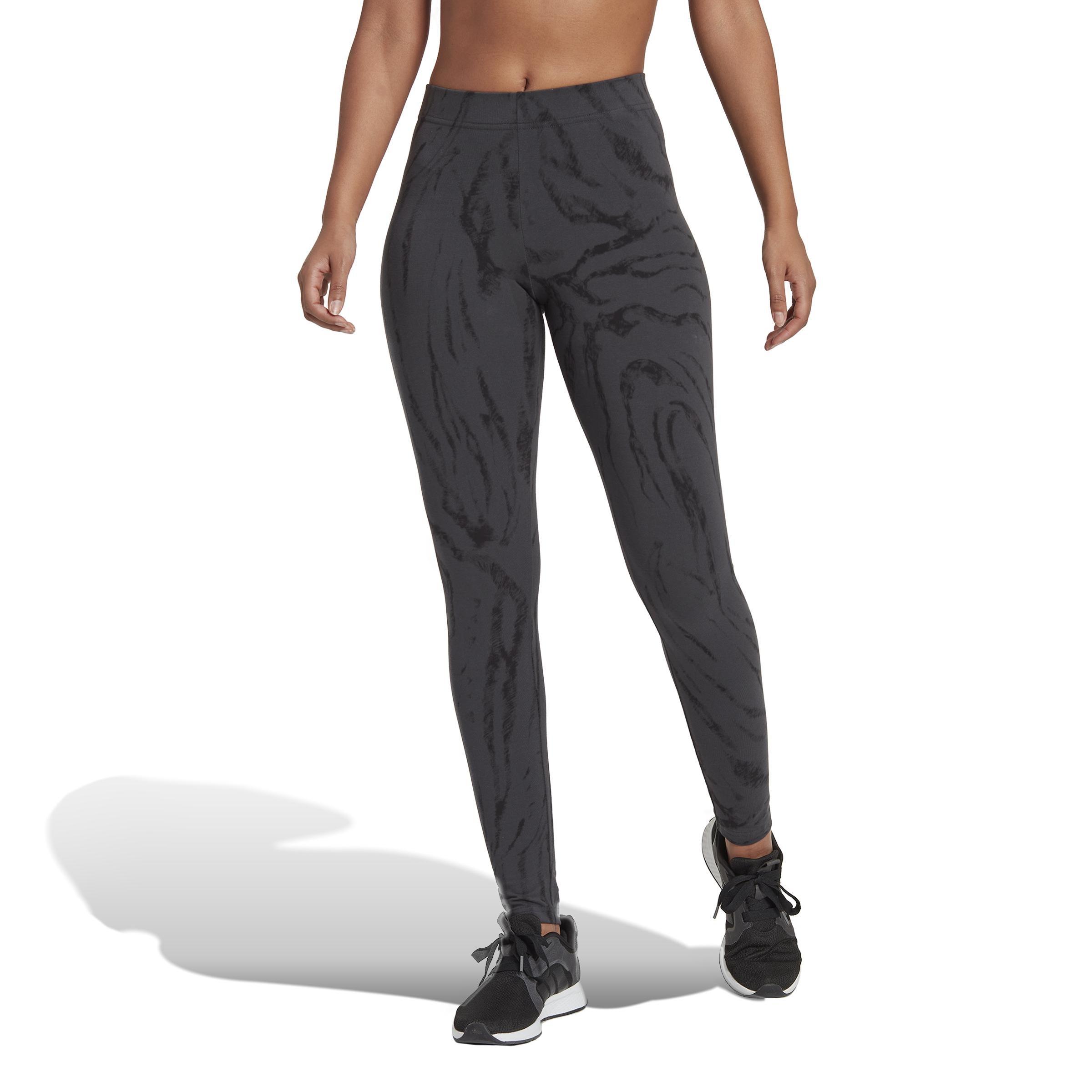 Future Icons Animal Print Leggings, Grey, A901_ONE, large image number 0