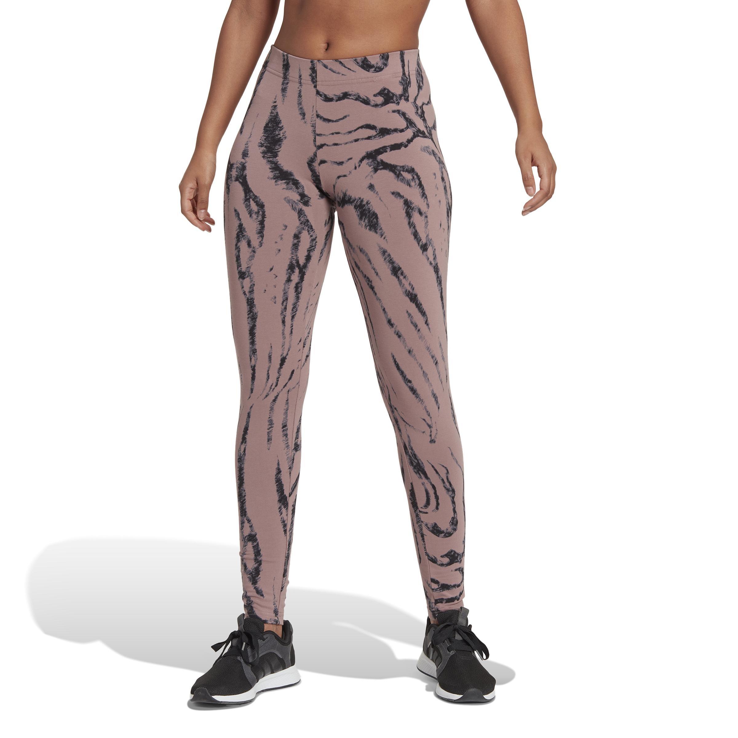 Future Icons Animal Print Leggings, Purple