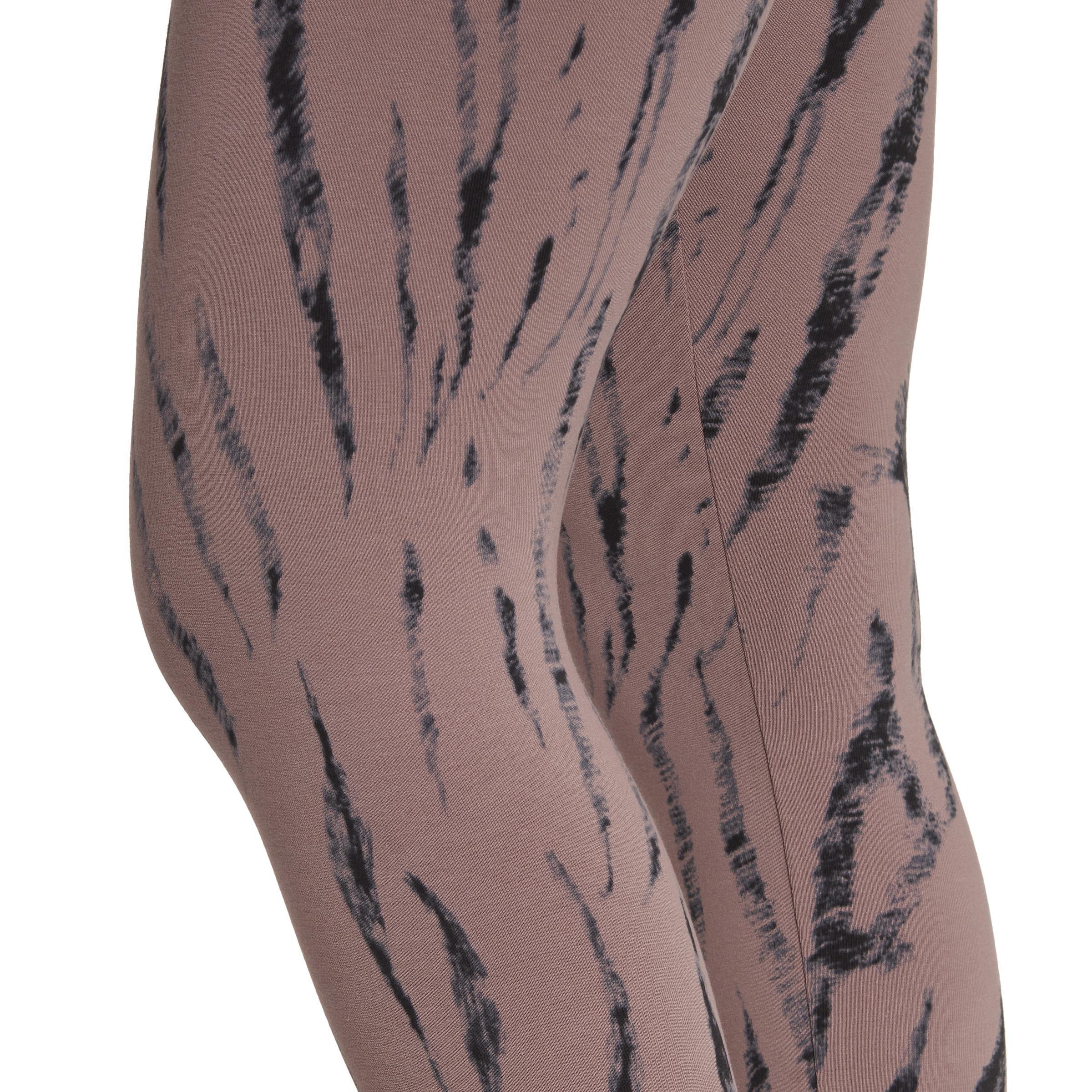 Future Icons Animal Print Leggings, Purple, A901_ONE, large image number 5