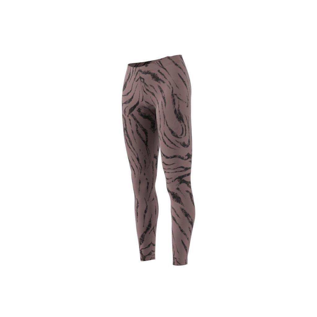 Future Icons Animal Print Leggings, Purple, A901_ONE, large image number 6