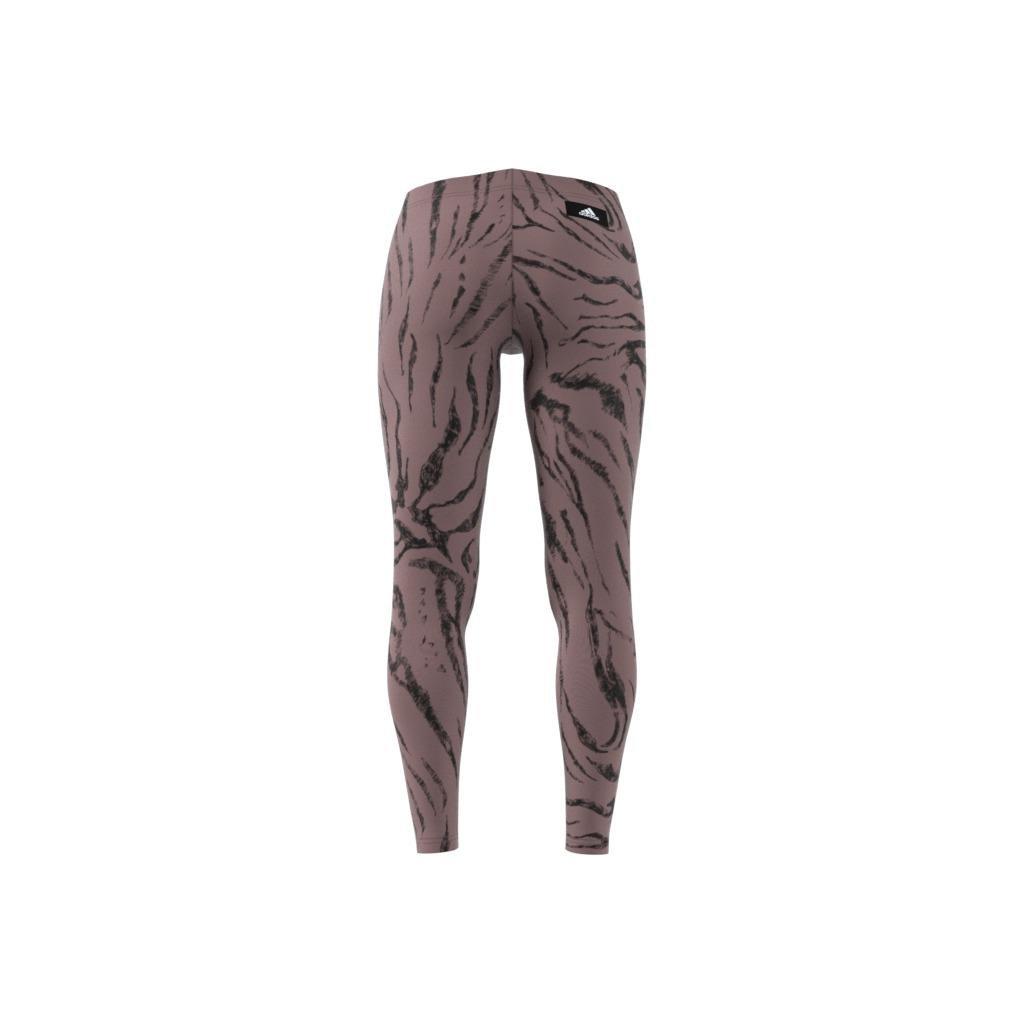 Future Icons Animal Print Leggings, Purple, A901_ONE, large image number 7