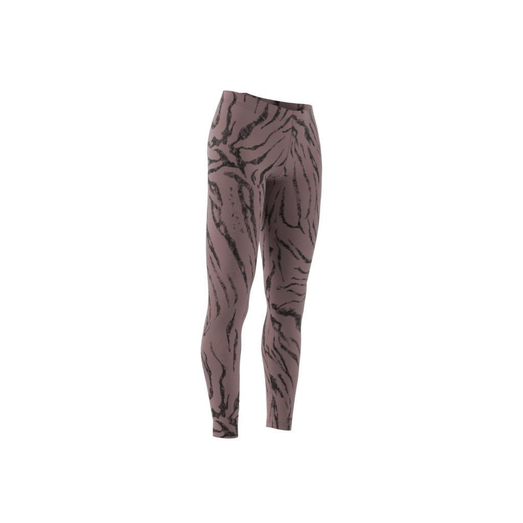 Future Icons Animal Print Leggings, Purple, A901_ONE, large image number 8