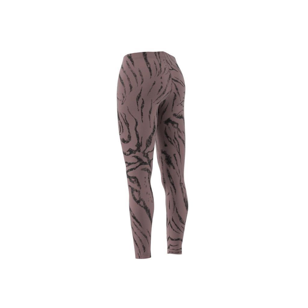Future Icons Animal Print Leggings, Purple, A901_ONE, large image number 9