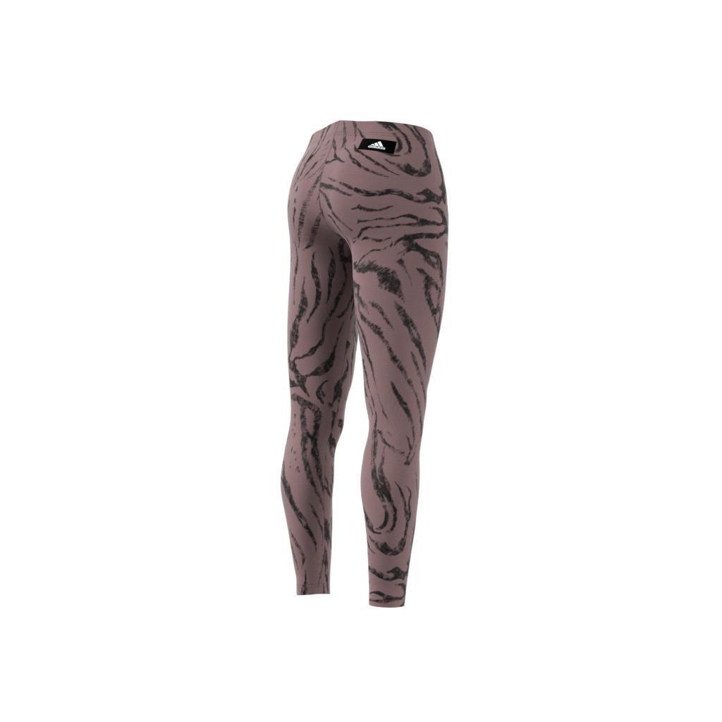 Future Icons Animal Print Leggings, Purple, A901_ONE, large image number 14