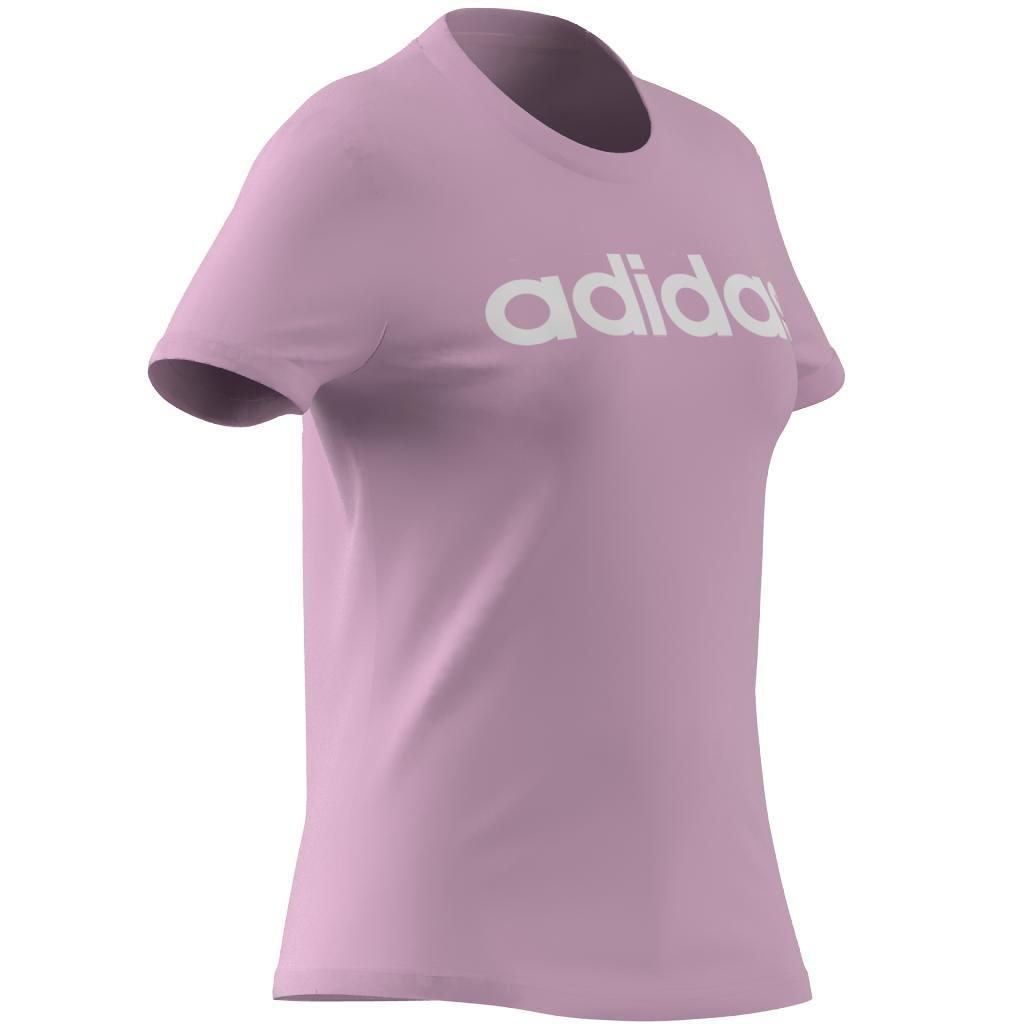 Essentials Slim Logo T-Shirt, Pink, A901_ONE, large image number 10