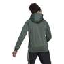 Men Aeroready Game And Go Small Logo Full-Zip Hoodie, Green, A901_ONE, thumbnail image number 3